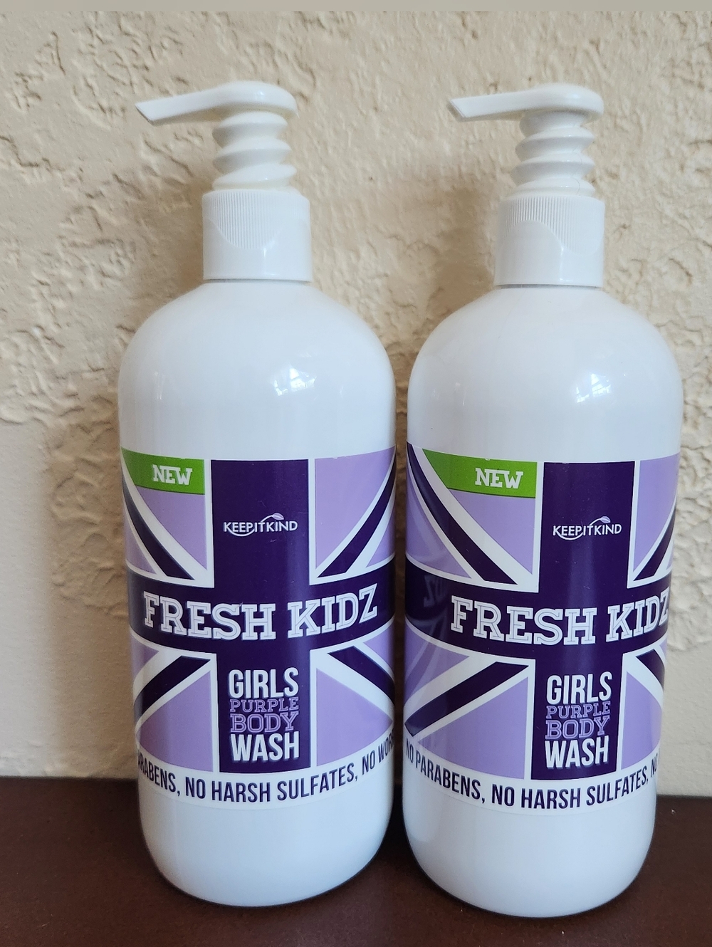 Keep it Kind Fresh Kidz Girls Purple Body Wash for sensitive skin